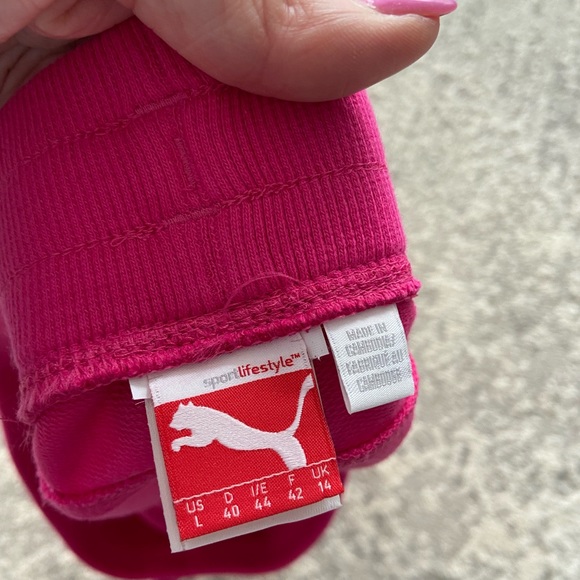 New! Puma cotton shorts in hot pink - Picture 3 of 3